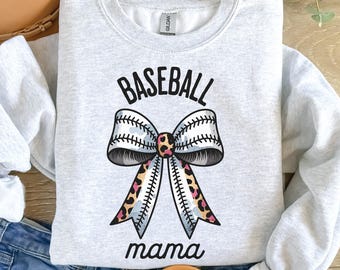 Baseball Mama PNG: Sublimation Design File (Digital Download)