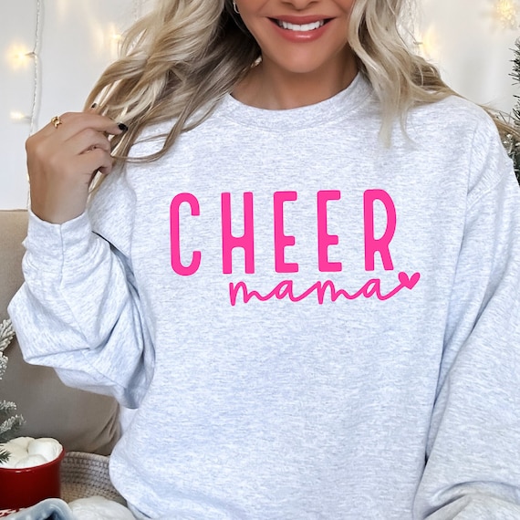Cheer Mama SVG PNG: Cheerleading Design (Digital Cut File)