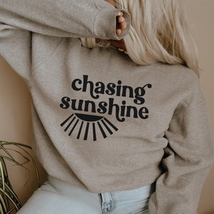 Chasing Sunshine svg, Choose Joy svg, Summer SVG, Happiness Svg, Inspirational SVG, Printable Instant Download Png, SVG File For Cricut
