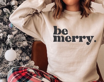 Be Merry SVG PNG | Merry Christmas | Holiday Christmas Pillow Svg | Winter Sign Cut File | Coffee Mug Svg | Sublimation | Cricut