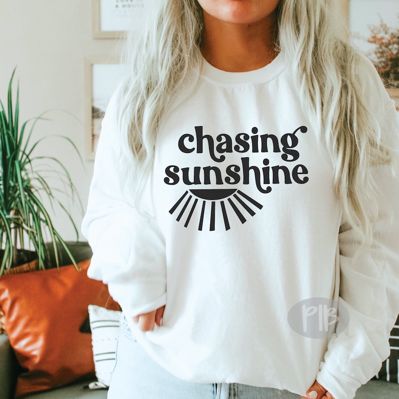 Chasing Sunshine Svg Choose Joy Svg Summer SVG Happiness - Etsy