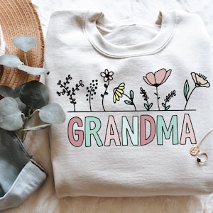 Vovó PNG, arquivo de design de sublimação, mamãe PNG, presente de dia das mães, arquivo de camiseta da vovó, transferência de impressão de tela, download digital