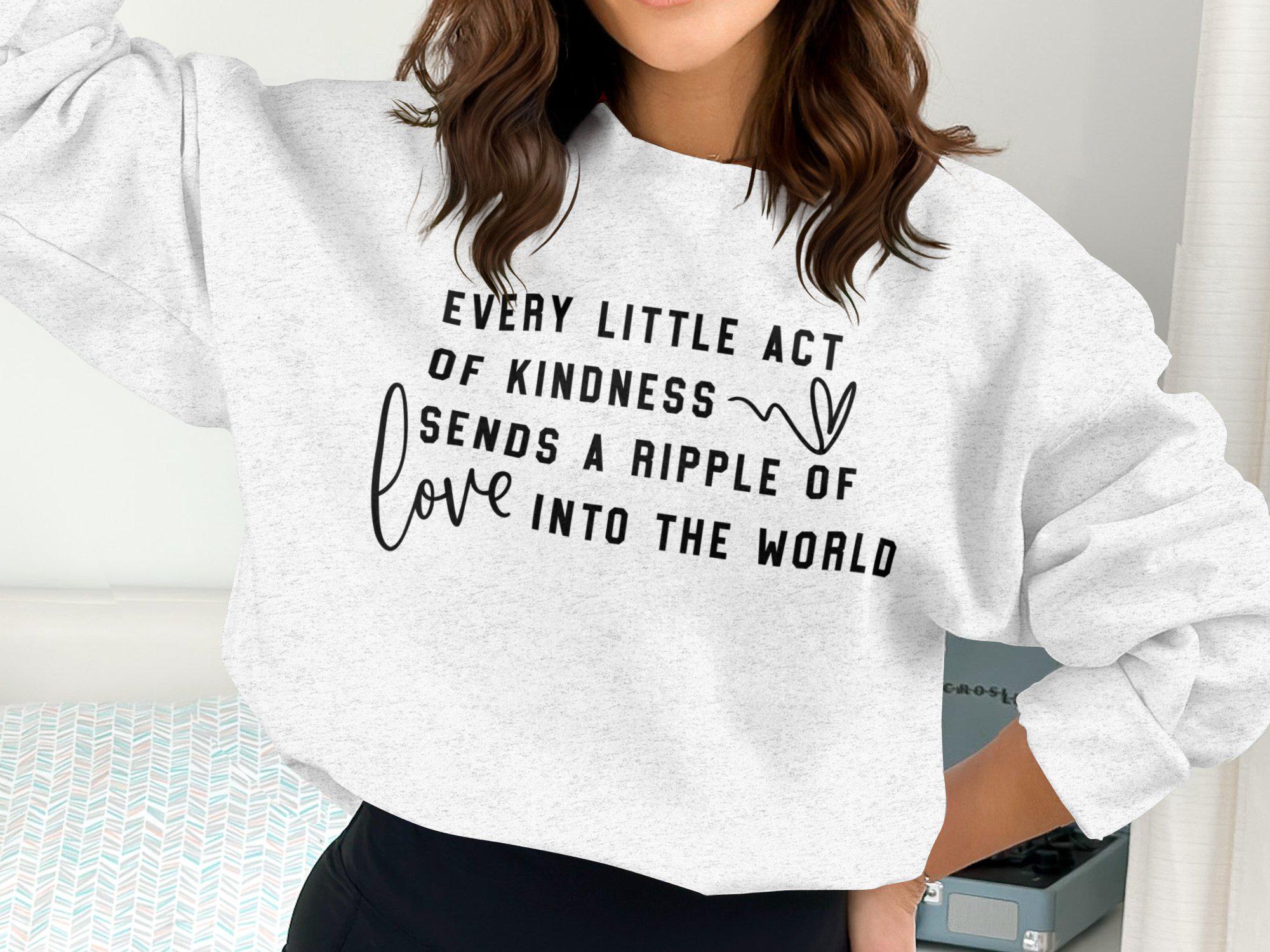 Kindness Ripple of Love Quote SVG PNG: Inspirational Print (digital ...