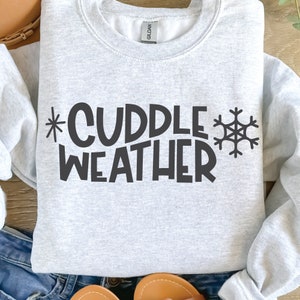 Winter Svg | Cuddle Weather SVG PNG | Napis na koszulce jesiennej | Christmas Svg | Święto Dziękczynienia dynia svg | Sublimacja | Cricut Cut File