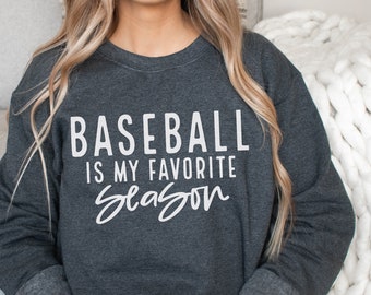 Baseball Is My Favorite Season SVG: Sports Cut File, Baseball Mom Png (Digital Download)