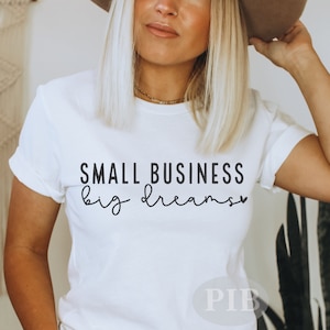 Small Business Big Dreams SVG, Boss Babe SVG, Business Owner SVG, Sassy Business Mom SVG, gemotiveerde SVG, png, gesneden bestanden voor Cricut SVG