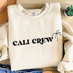 Californie vacances Svg, Cali Crew Svg Png, Svg été, palmier Png, téléchargement immédiat Png, fichier SVG pour Cricut
