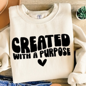 Created With A Purpose SVG: Mental Health Positive Design (Digital Download)