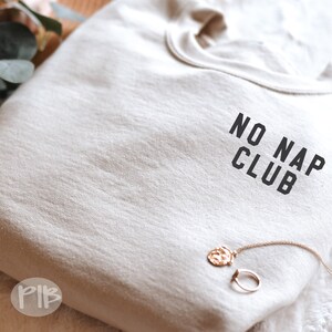 No Nap Club SVG PNG, grappig shirt SVG, peuter SVG, Kid Shirt SVG, baby romper citaat SVG, schattig kind SVG, Sassy baby shirt SVG