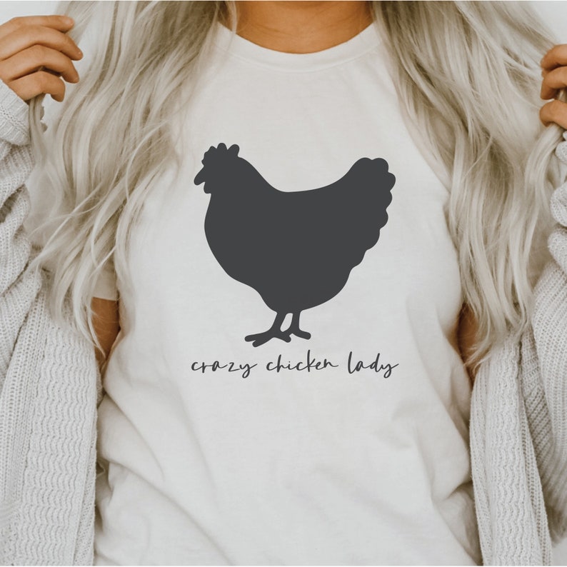 Crazy Chicken Lady SVG Chicken Mama Svg Chicken Svg Mom SVG | Etsy