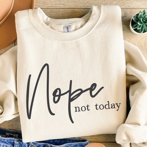 Lustiges Eltern-Shirt-Svg, Nö, nicht heute Art-Svg Png, freche sarkastische Art-Svg, lustige Mama Art-Svg, Mama-Leben Svg, Cricut, Silhouette