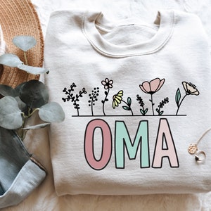 Grand-mère, Oma PNG, fichier de conception par sublimation, maman PNG, cadeau fête des mères, fichier T-shirt grand-mère, sérigraphie transfert, téléchargement numérique