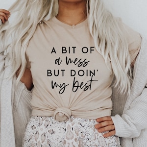 Sarcastico Svg Png, Divertente Svg, Un po' di pasticcio ma faccio i miei migliori file png in formato SVG, Disegni di camicie da donna sarcastiche, Sublimazione, Cricut