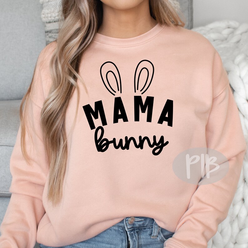 Happy Easter Svg Mama Bunny Svg Mom Easter Shirt Easter Svg Etsy