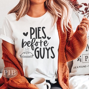 Tortas Antes dos Caras SVG PNG | Decoração de outono | Sinais engraçados de ação de graças | camisa da queda do miúdo | Sublimação | Arquivo de corte para Cricut