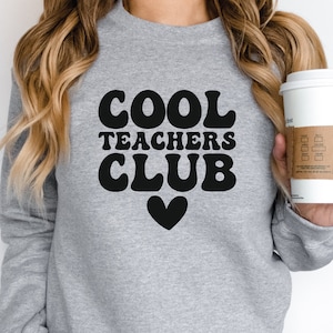 Cool Teachers Club SVG PNG File, Back To School Svg, Teacher Shirt Gift Idea, Teacher Appreciation Mug Svg, Teacher Quote Svg, Cricut