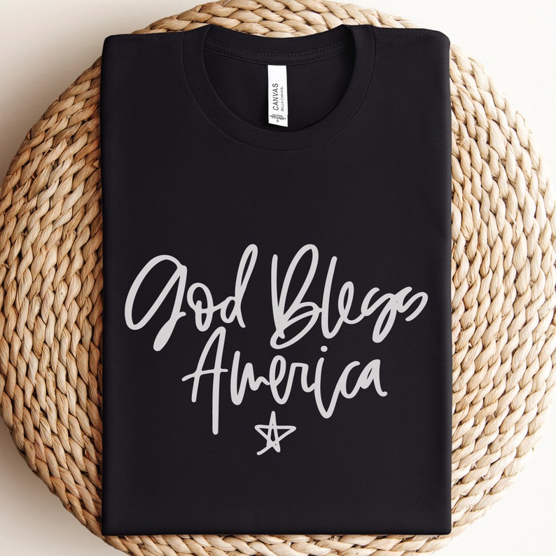 God Bless America SVG, 4th Of July svg, Independence Day, Sublimation PNG File, Patriotic, Fourth of July, Sublimation, SVG File For Cricut