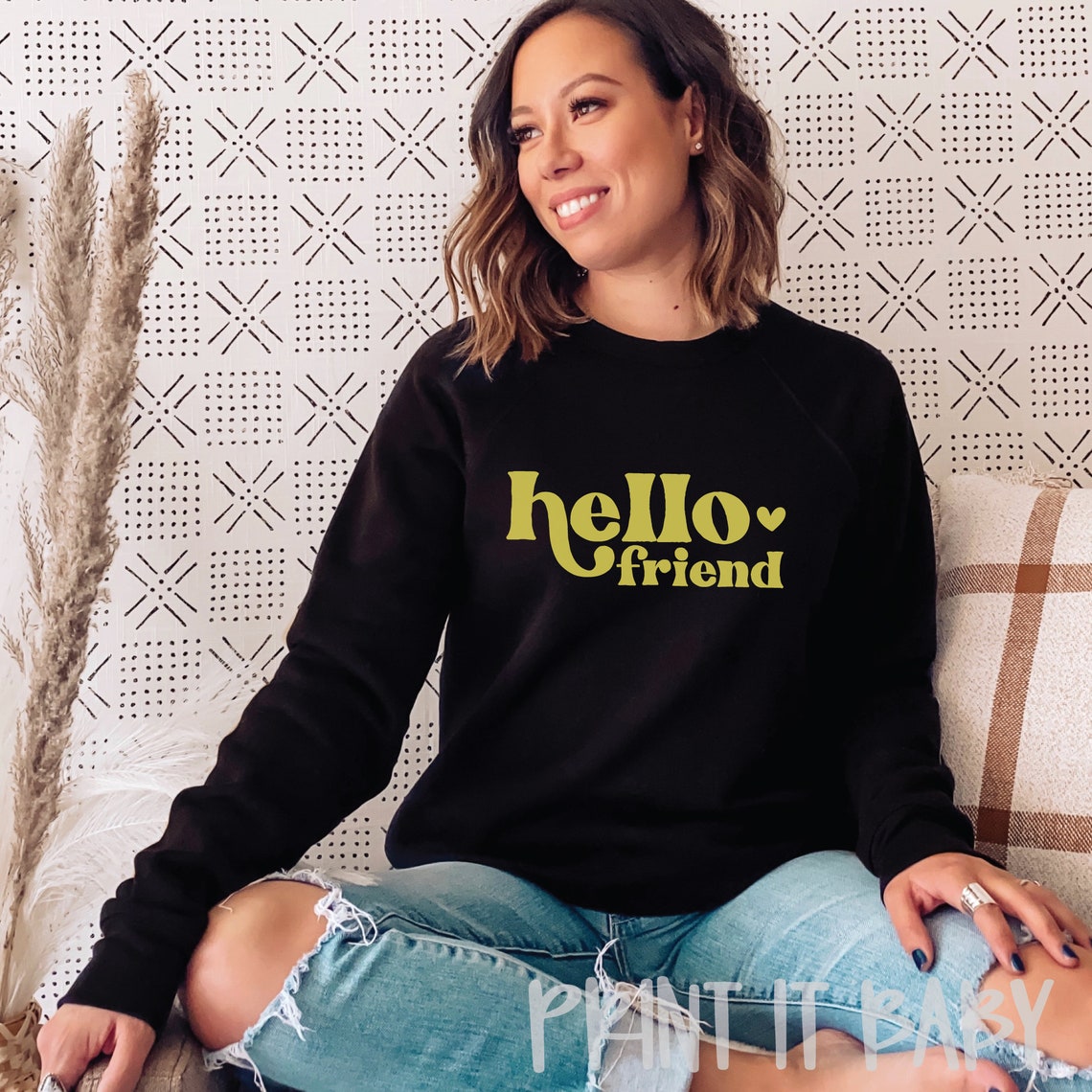 Hello Friend Svg Choose Joy Svg Positive SVG Happiness Svg | Etsy