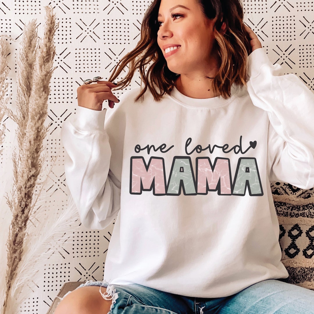 One Loved Mama PNG - Sublimation Design (digital Download) - Etsy