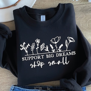 Apoye grandes sueños, compre pequeños svg png, Boss Babe svg, Mamá motivada svg, Camisa de pequeña empresa Svg, Tumbler svg, Silueta, Archivo de corte Cricut
