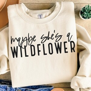 Wildflower SVG PNG, Boho Shirt Design, Mother's Day (Digital Download)