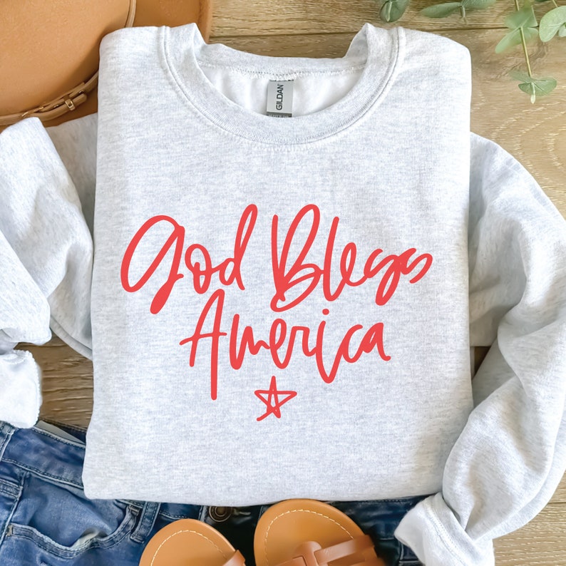 God Bless America SVG, 4th Of July svg, Independence Day, Sublimation PNG File, Patriotic, Fourth of July, Sublimation, SVG File For Cricut