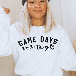 Game Days Are For The Girls SVG: Football Digital Cut File (PNG)