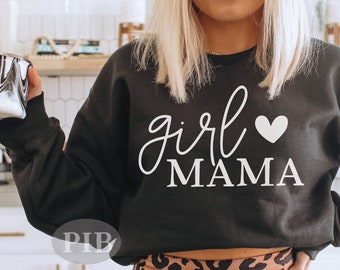 Girl Mama SVG: Mom of Girls, Mother's Day Cut File (Digital Download)