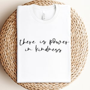Hay poder en la bondad svg, Sea amable svg, SVG positivo, Elija archivos de corte Joy Svg, Felicidad SVG, SVG inspirador, Png, Cricut svg