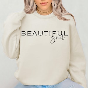 Hermosa alma SVG, Boho SVG, Camisa de mujer de moda SVG, SVG positivo, Camisa adolescente SVG, Vaso de niña SVG, Adolescente SVG, Chica SVG, Yoga SVG png