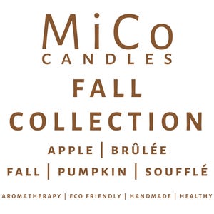 Colección de otoño de MiCo Candles