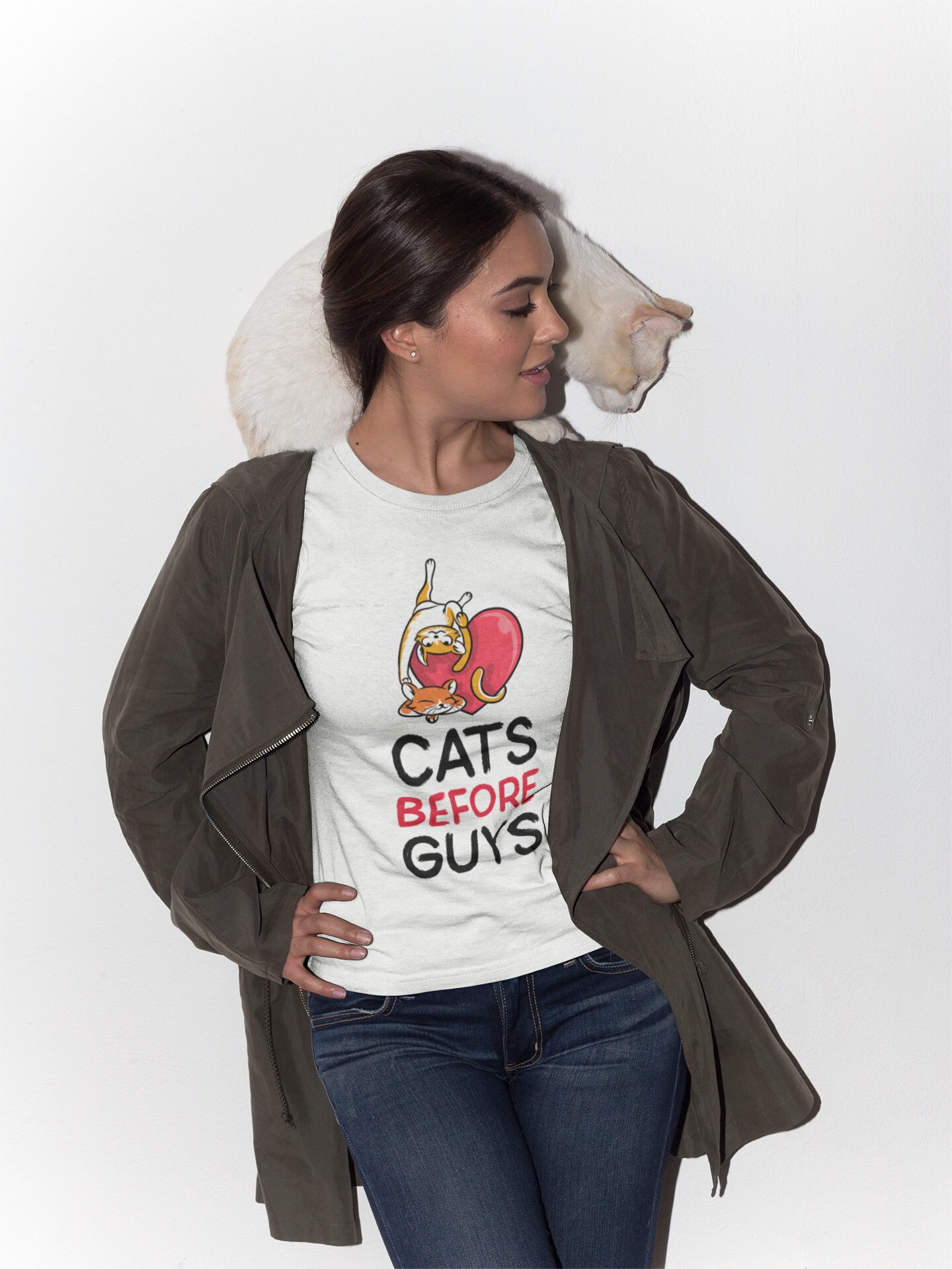 Single manner mit katzen