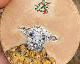 Cozy Lamb Ornament