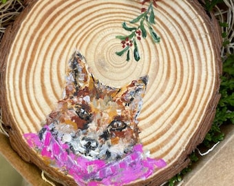 Cozy Fox Ornament