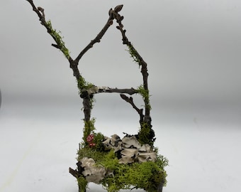 Handmade Miniature Fairy Chair