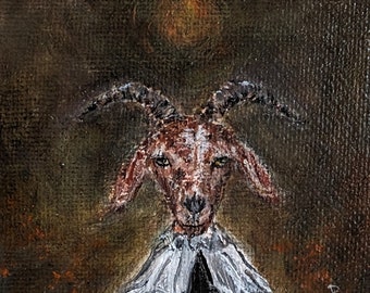 Original Painting, The Puritan