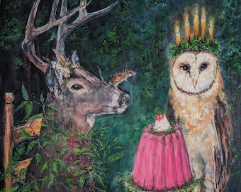 Fine Art Print, Family Reunion