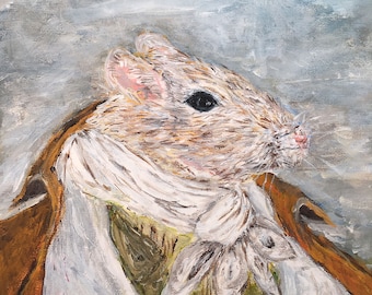 Art Print, Portrait of Custard