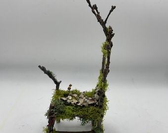 Handmade Miniature Fairy Chair