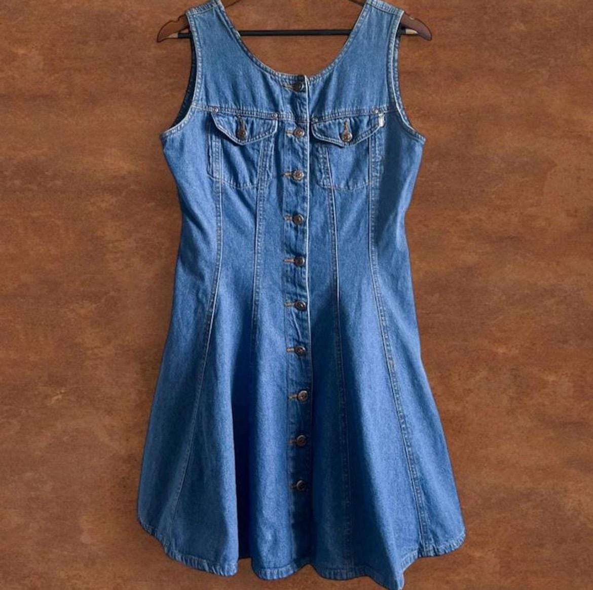 90s jeans dress Windsor Hayley Chiffon Open Back Formal Dress in Brown