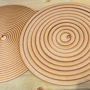 Hoops set, Craft Hoop Outline Ring Shape, Blank Hoop, Hangings Hoop, MDF Hoop, and various set variations. MDF circural rings.