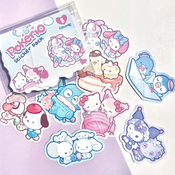 Pokério - Matte Vinyl Stickers