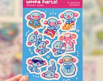 Woopa Party - Deco Sticker Sheet