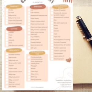 Newborn shopping list / checklist - Baby must haves (0-3 months) image 2