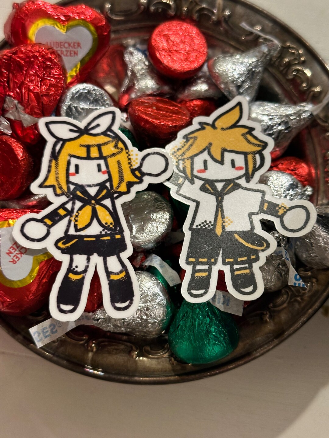 Sketchy Ren and Len Stickers - Etsy