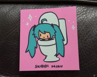 Toilet Miku? Sticker