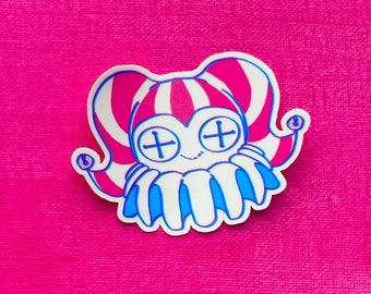 Plush Jester Sticker