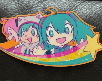 Triple Miku Beam!! Sticker