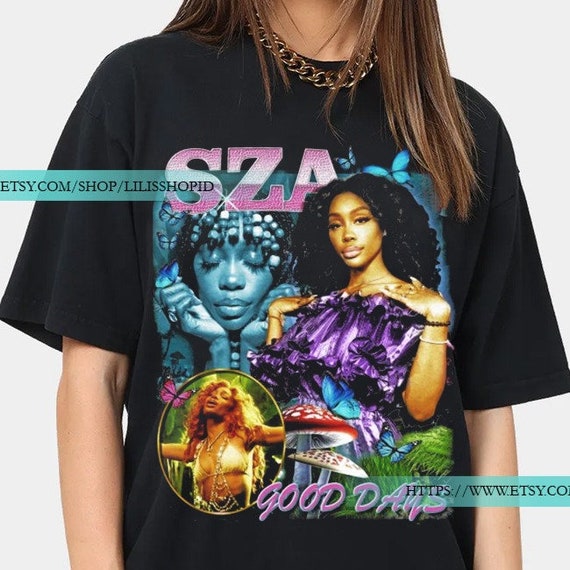 SZA Good Days 90s Bootleg T Shirt 