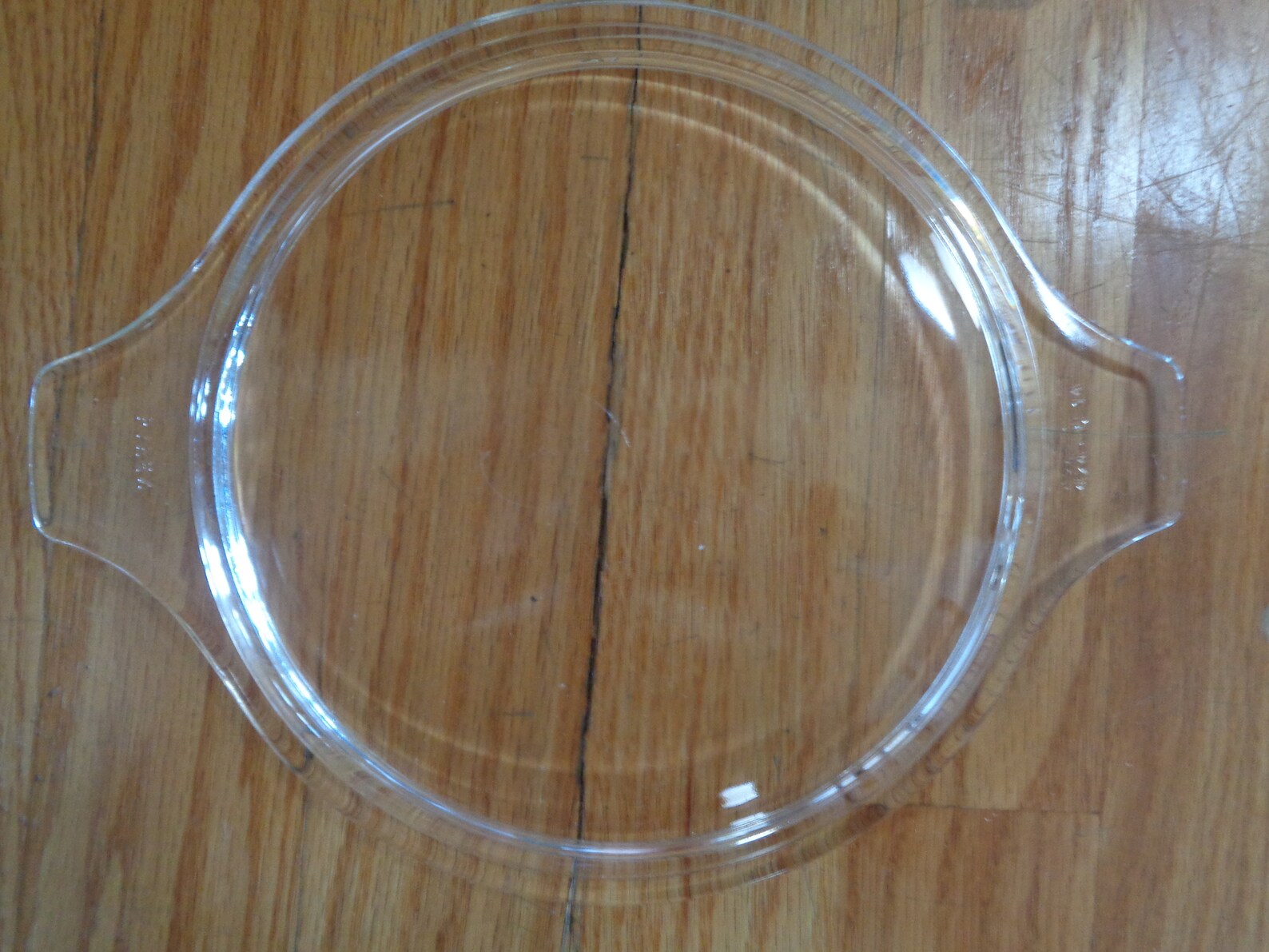 Pyrex 474C 14 Clear Glass Lid with Tab Handles 7 Etsy
